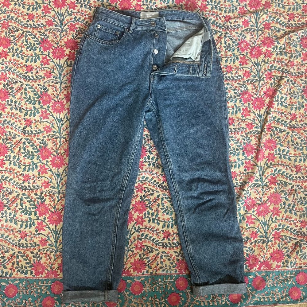 Everlane Curvy 90's Cheeky Straight Jean size 28 Regular